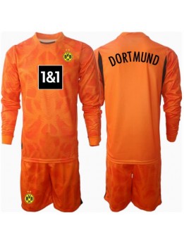 Borussia Dortmund Torwart Ausweichtrikot für Kinder 2024-25 Langarm (+ Kurze Hosen)